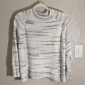 OLD NAVY Multicolor Striped Knit Sweater